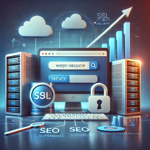 A-visual-representation-of-domain-registration-and-web-hosting-services-together.-The-image-features-a-computer-with-a-search-bar-displaying-a-domain